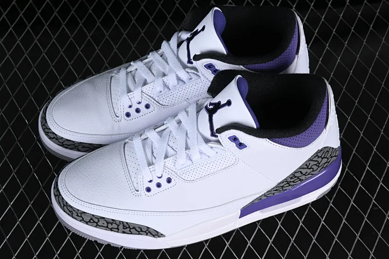 All categories Air Jordan Jordan series basketball shoes Air Jordan 3 LW version Air Jordan 3 "Pine Green" AJ3 Joe 3 Villain Purple CT8532-105